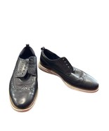 Cole Haan Mens Black Leather Wingtip Oxford Shoes 12M SKU CS8067/1900906 - $25.23