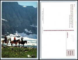 MONTANA Postcard - Iceberg Lake, Mt. Wilbur &amp; Pinnacle Wall G31 - £2.77 GBP