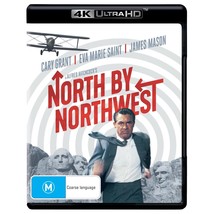 Alfred Hitchcock&#39;s North By Northwest 4K Ultra HD | Cary Grant, Eva Marie Saint - £16.89 GBP