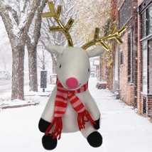 Gemmy Target Animated Christmas Reindeer plush Sings Up on the Housetop 12&quot; - £23.70 GBP