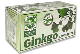 Natural Herbal Tea Ginkgo Longevity 20tb Made Ukraine Cs No Gmo Carpathian Stand - $3.95