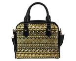 Woman Maori Tattoo Pattern Shoulder Handbag Bag - £30.28 GBP