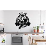 Personalized Kitchen Metal Wall Art -  Family Name Signs for Chefs &amp; Res... - $55.43 CAD+