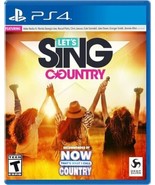 Let&#39;s Sing Country Standard Edition - PlayStation 4 PS4 NEW - £14.62 GBP