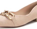 Xti Women&#39;s Suede Ballet Flats Shoes Beige - $64.00