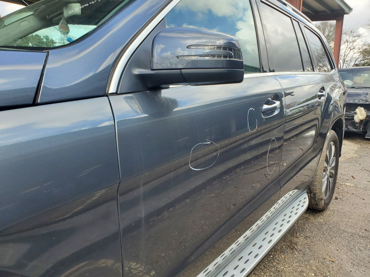 2013 Mercedes GL450 OEM Set Black Rear Left Right And Center Headrest  Item image 10