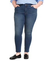 Old Navy Women&#39;s Mid Rise Pop Icon Skinny Jeans Size 28 Dark Blue - £11.60 GBP