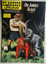 Classics Illustrated #75 On Jungle Trails (Hrn 129) Uk Comics Edition Vg+ - £19.77 GBP