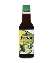 Kikkoman Ponzu Lime Citrus Seasoned Dressing &amp; Sauce 10 Oz (pack Of 4) - £69.25 GBP