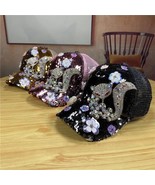 Summer Rhinestone Fox Flower Hat - $55.08 CAD