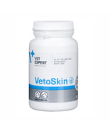 Vetexpert Vetoskin Skin &amp; Hair Supplement for Dogs &amp; Cats 90 Capsules - £19.73 GBP