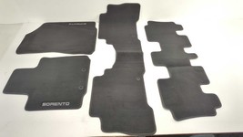 New OEM Genuine Kia Black Floor Mats 2014-2015 Sorento 7 passenger 1UF14... - £53.52 GBP