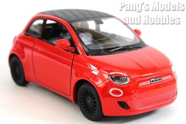 2020 New Fiat 500e 500 1/28 Scale Diecast Model by Kinsmart - RED - $20.13 CAD