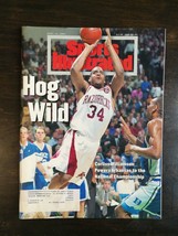 Sports Illustrated April 11, 1994 Corliss Williamson Arkansas Razorbacks... - £5.48 GBP