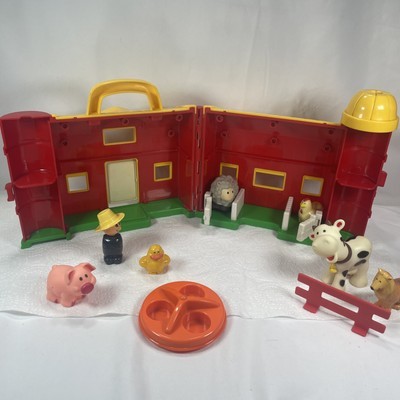 Blue Box Barn Fold Out And Play Farm Barn With Attached Silo Toy Just Barn Item image 8