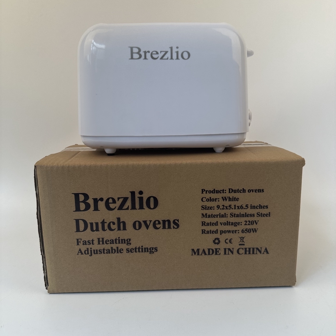 Brezlio Sleek Multifunction Toaster Dutch Ovens - Stylish White Toaster ... - $20.00