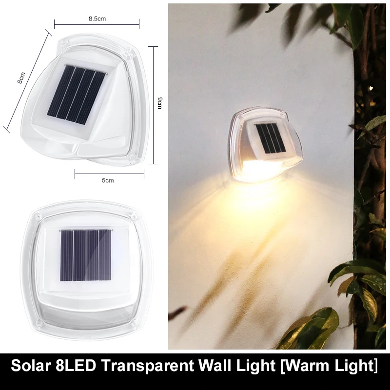 LED Solar Wall Lamp IP65 Waterproof Outdoor Lighting Garden Decoration Solar Lig - $116.09