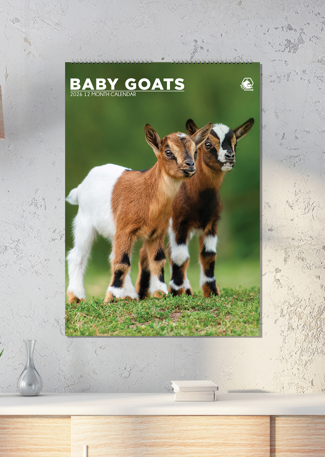 Baby Goats Calendar 2026 - $19.99