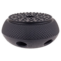 Teaology Cast Iron Fine Hobnail Teapot Warmer 13.5cm (Black) - £49.00 GBP