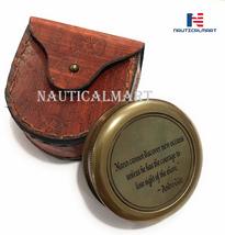 NauticalMart Brass Pocket Poem Compass  - £23.10 GBP