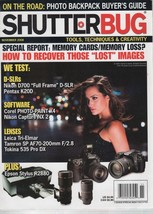 Shutterbug November 2008 Magazine Full Content Inside - £1.95 GBP