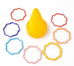 18 Pc Plastic Ring Toss Game for Kids Unbranded Colorful Set - $313.43 MXN