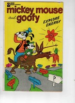 Mickey Mouse and Goofy Explore Energy #1 VINTAGE 1976 Disney Comics - £7.76 GBP
