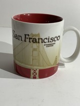 Starbucks SAN FRANCISCO Coffee Mug 2009 Global Collector Series 16 oz 473 ml - £19.35 GBP