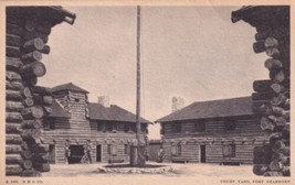 Chicago World&#39;s Fair 1933 Court Yard Fort Dearborn Illinois IL Postcard D27 - £2.36 GBP