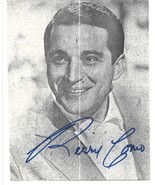 Perry Como autograph-Paper picture-a Popular Singer - €8,68 EUR