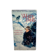 Disney Jack Londons White Fang Movie VHS  Ethan Hawke Paper Sleeve - £3.13 GBP