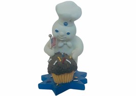 Pillsbury Dough Boy Figurine Danbury Mint Calendar 1997 birthday 4th July cake  - £23.32 GBP