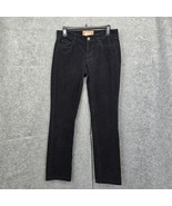 J.Crew Matchstick Jeans Womens 28R x 31&quot; Black Corduroy Pants Straight S... - $19.62