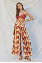 Thread+Seed, Dress Forum The Mayan Wide Palozzo Leg Pants L $118 - $59.40