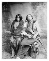 Chief Quanah Parker Native American Leader And His Wife 8X10 Photo - £6.67 GBP