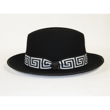 Bruno Capelo Hat Australian Wool Fedora Princeton Elite PRE500 Black White image 4