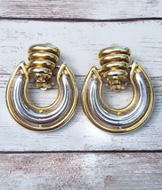 Vintage Erwin Pearl Clip On Earrings - Statement Earrings - £23.19 GBP