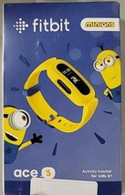 Fitbit ACE 3  Kids Activity Fitness Tracker Minions Special Edition Open... - $31.19