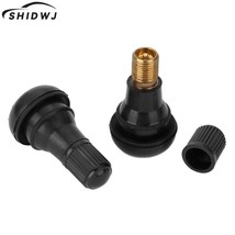 4PCs/set Universal Valve Stems With Dust Caps Tyre Valves Car Chrome less Car Wh - £36.91 GBP