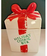 HOLIDAY COOKIE BOX (Cookie Jar) FROM JAPAN VINTAGE - $12.00