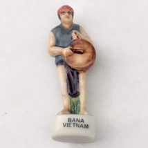 Minh Long Porcelain Figurine Vietnam Bana Miniature Small Vintage - £9.68 GBP