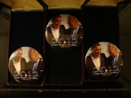 Biden &amp; Obama DNC 2012 Charlotte, NC  - Pin/Button - £3.99 GBP
