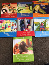 lot 7 HC Ladybird Classics Fairy Tales Red Riding Hood Jack Bean Beauty ... - $16.78
