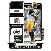 2023 Panini Contenders Aaron Jones* Season Ticket NFL Green Bay Packers ... - $3.84