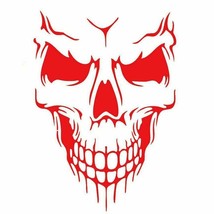 Sher skull blood vinyl car decals stickers motorcycles decoration black white red d 422 thumb200