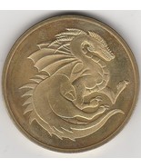Slammerhead Technology POGS ~ Slamtek ~ Brass Slammers ~ Dragon - $14.85