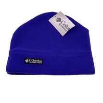 Columbia Kvichak Hat Beanie Winter Blue Huckleberry VTG Youth Size Small Medium - £14.80 GBP