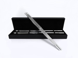 PIVS Chopsticks Fine Silver 999 Branded Fidelitas 银筷子 銀の箸 은젓가락 - $275.74