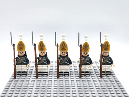 5pcs Russian Pavlovsk Grenadiers Russia Army Napoleonic Wars Minifigures Toys - £11.78 GBP