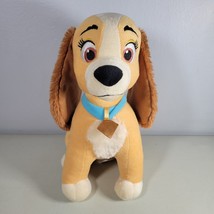 Disney Lady And The Tramp Lady Plush Stuffed Animal Dog 12&quot; Tall - £11.93 GBP